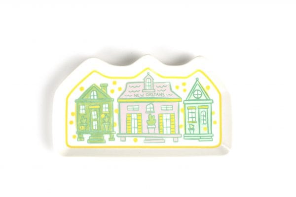 Second Line Ventures The Parish Line Creole Cottage Shaped Trinket Tray - Little Miss Muffin Children & Home