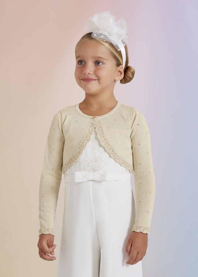 Mayoral Usa Inc Mayoral Knit Bolero Cardigan - Little Miss Muffin Children & Home