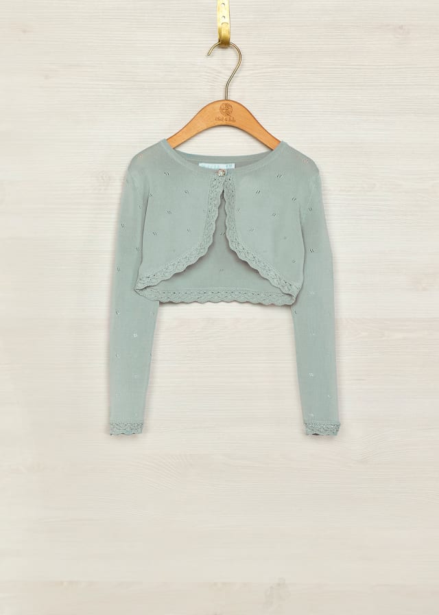 Mayoral Usa Inc Mayoral Knit Bolero Cardigan - Little Miss Muffin Children & Home