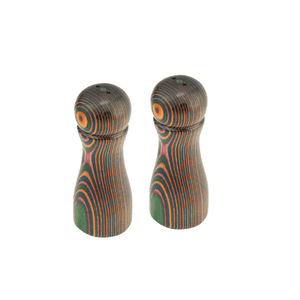 Island Bamboo 4" Pakka Wood Salt & Pepper Shakers