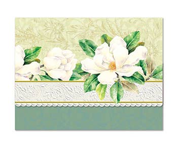FA - For Arts Sake For Arts Sake White Magnolia Boxed Note Cards - Little Miss Muffin Children & Home
