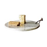 Creative Co-Op Creative Co-op Round Marble Cheese Board - Little Miss Muffin Children & Home