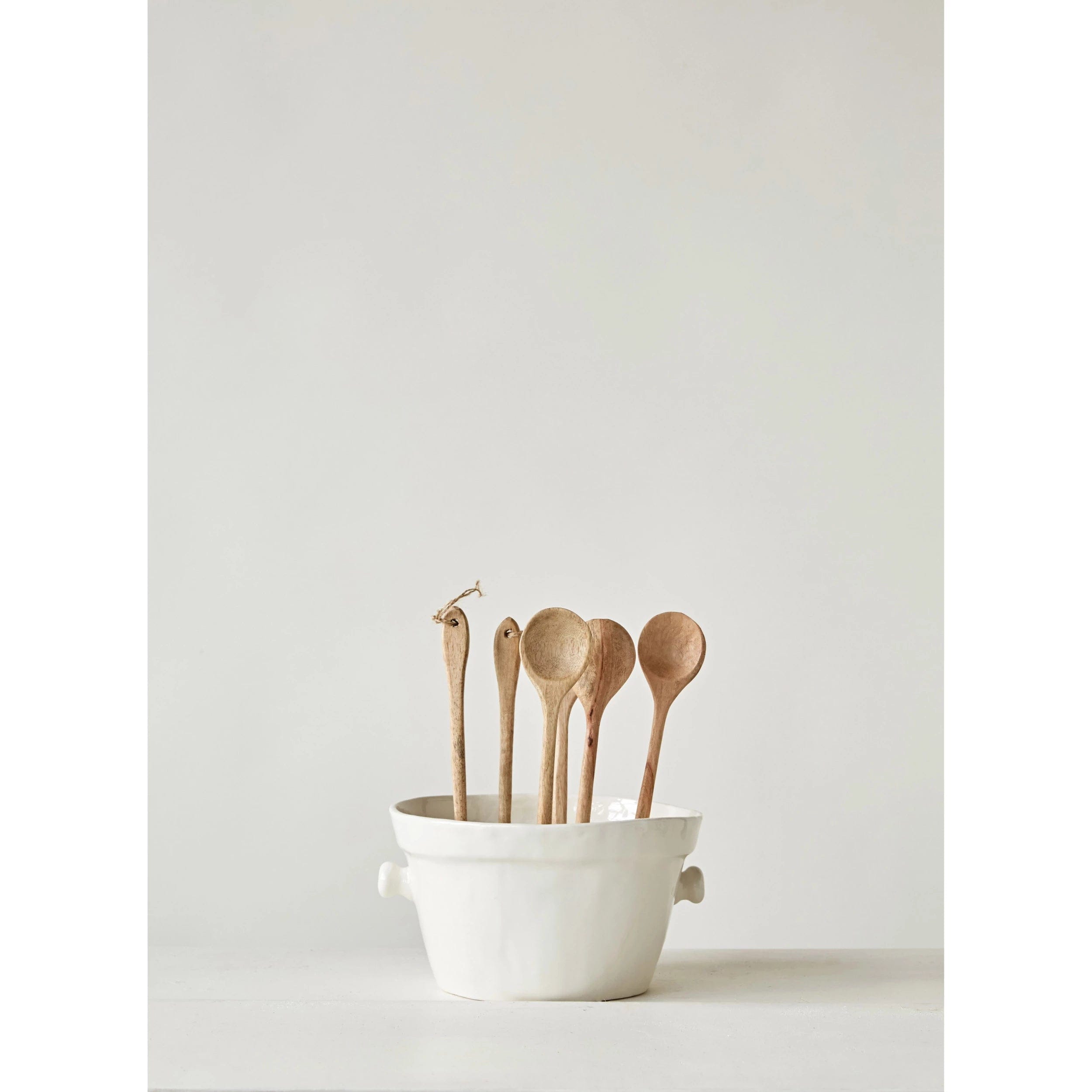 CCO - Creative Co-op Creative Co-op Hand-Carved Mango Wood Spoon - Little Miss Muffin Children & Home