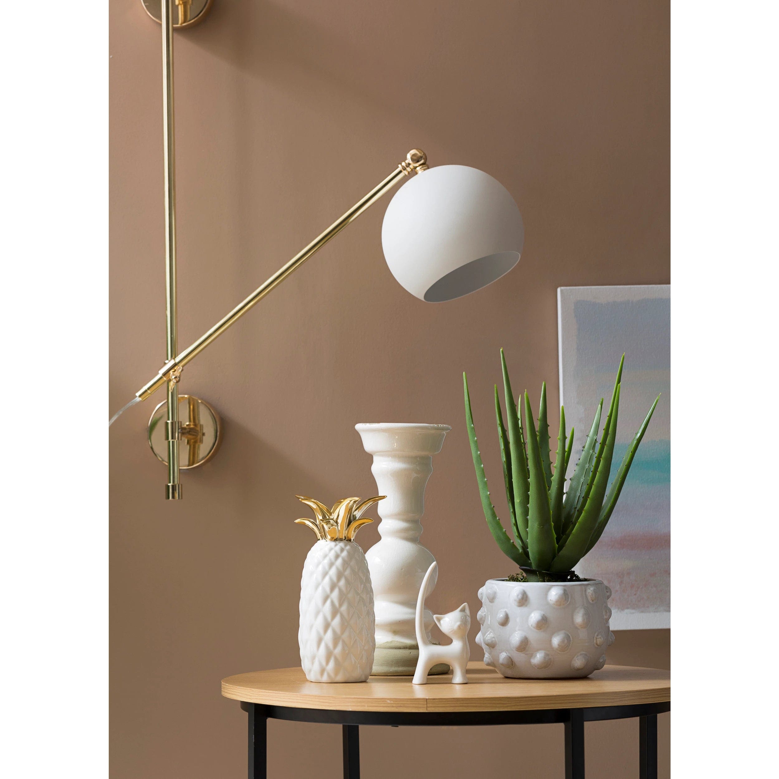 Creative Co-op Creative Co-op Terra Cotta Planter with Raised Dots - Little Miss Muffin Children & Home