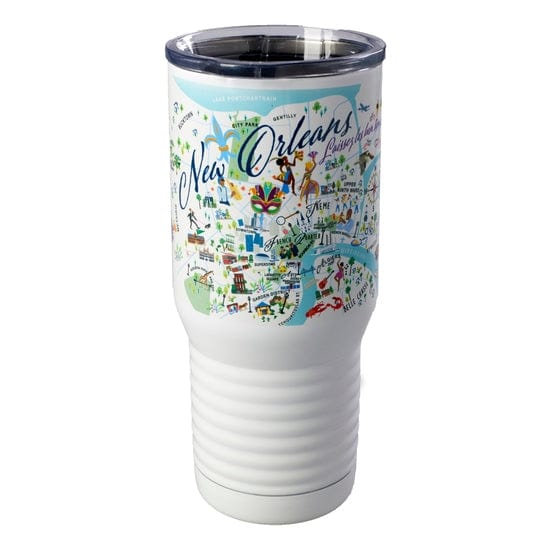 Galleyware Galleyware New Orleans Stanless Steel 20oz Tumbler - Little Miss Muffin Children & Home