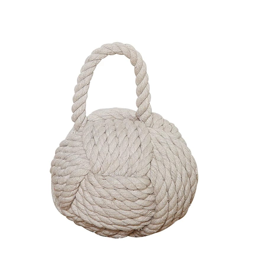 Creative Co-op Creative Co-op Rope Knot Doorstop - Little Miss Muffin Children & Home