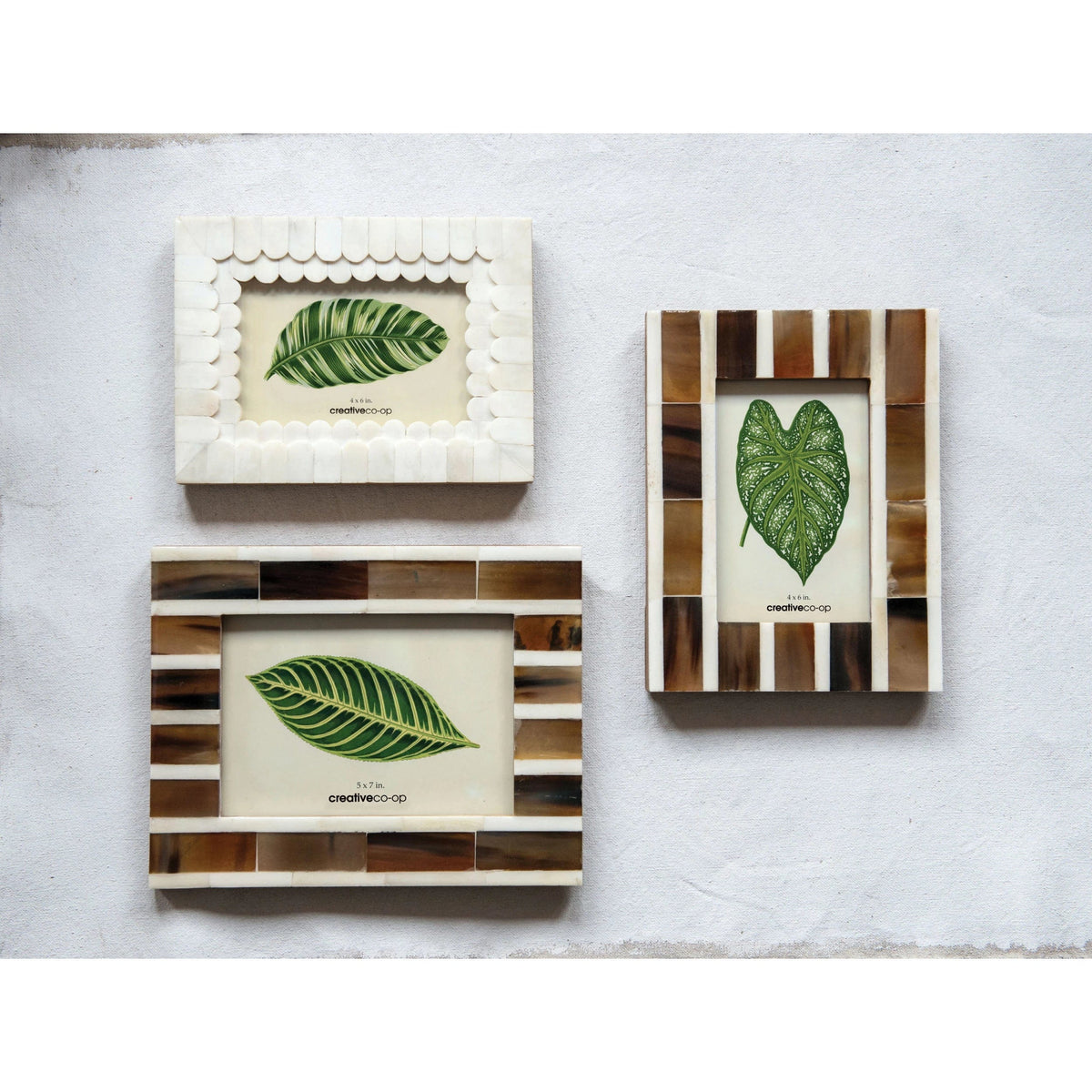 CCO - Creative Co-op Creative Co-op Bone Photo Frame - Little Miss Muffin Children & Home