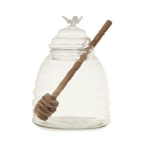 Creative Co-Op Creative Co-Op Honey Jar with Honey Dipper - Little Miss Muffin Children & Home