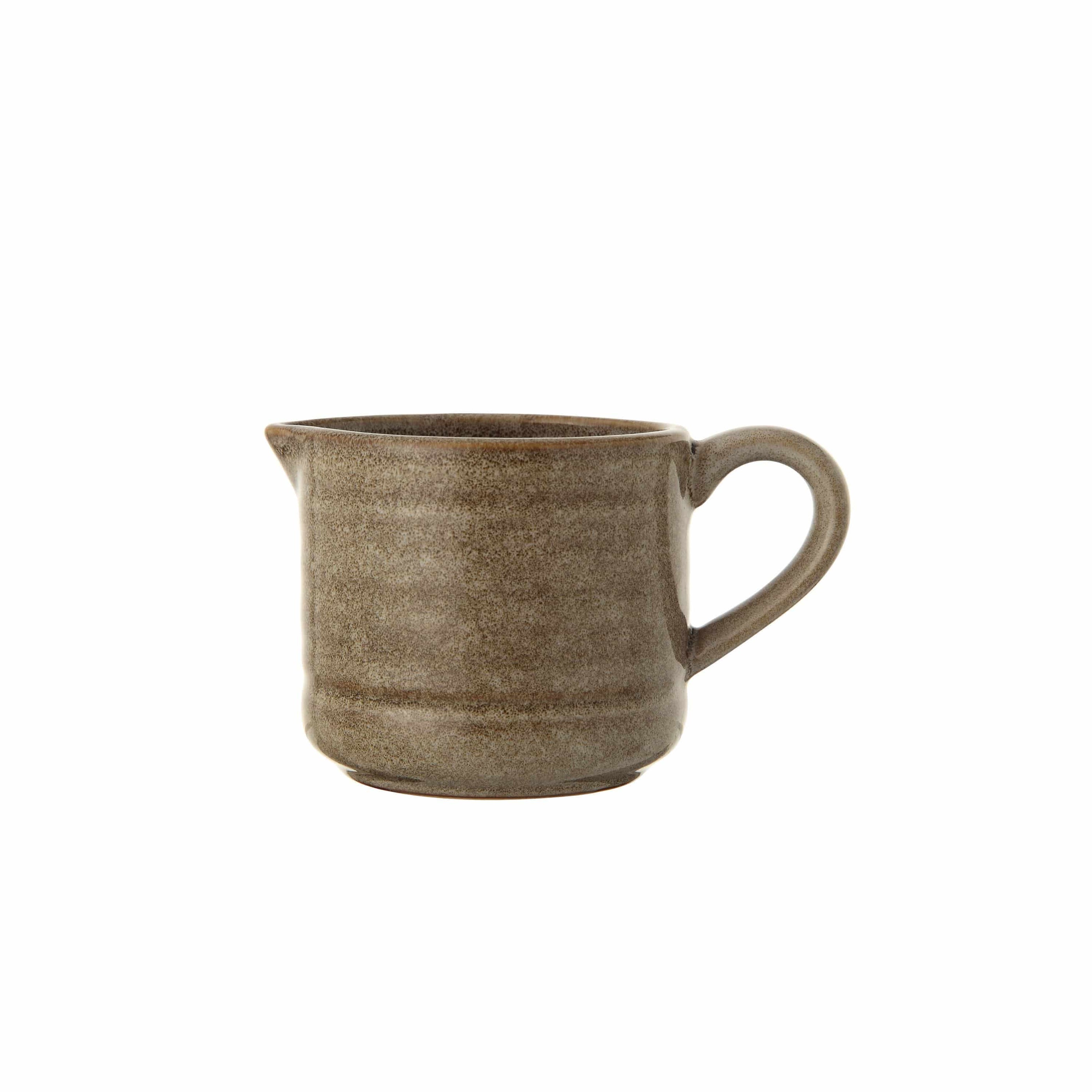 Creative Co-Op - Reactive Glaze Stoneware Creamer Mug - Little Miss Muffin Children & Home