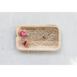 Creative Co-Op Creative Co-Op Hand-Carved Mango Wood Tray 10"x6" - Little Miss Muffin Children & Home