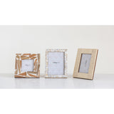 CCO - Creative Co-op Creative Co-op Mother of Pearl Photo Frame - Little Miss Muffin Children & Home
