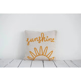 Creative Co-op Creative Co-op Cotton Woven Pillow, Sunshine - Little Miss Muffin Children & Home