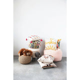 Creative Co-op Creative Co-op Cotton Woven Pillow, Sunshine - Little Miss Muffin Children & Home