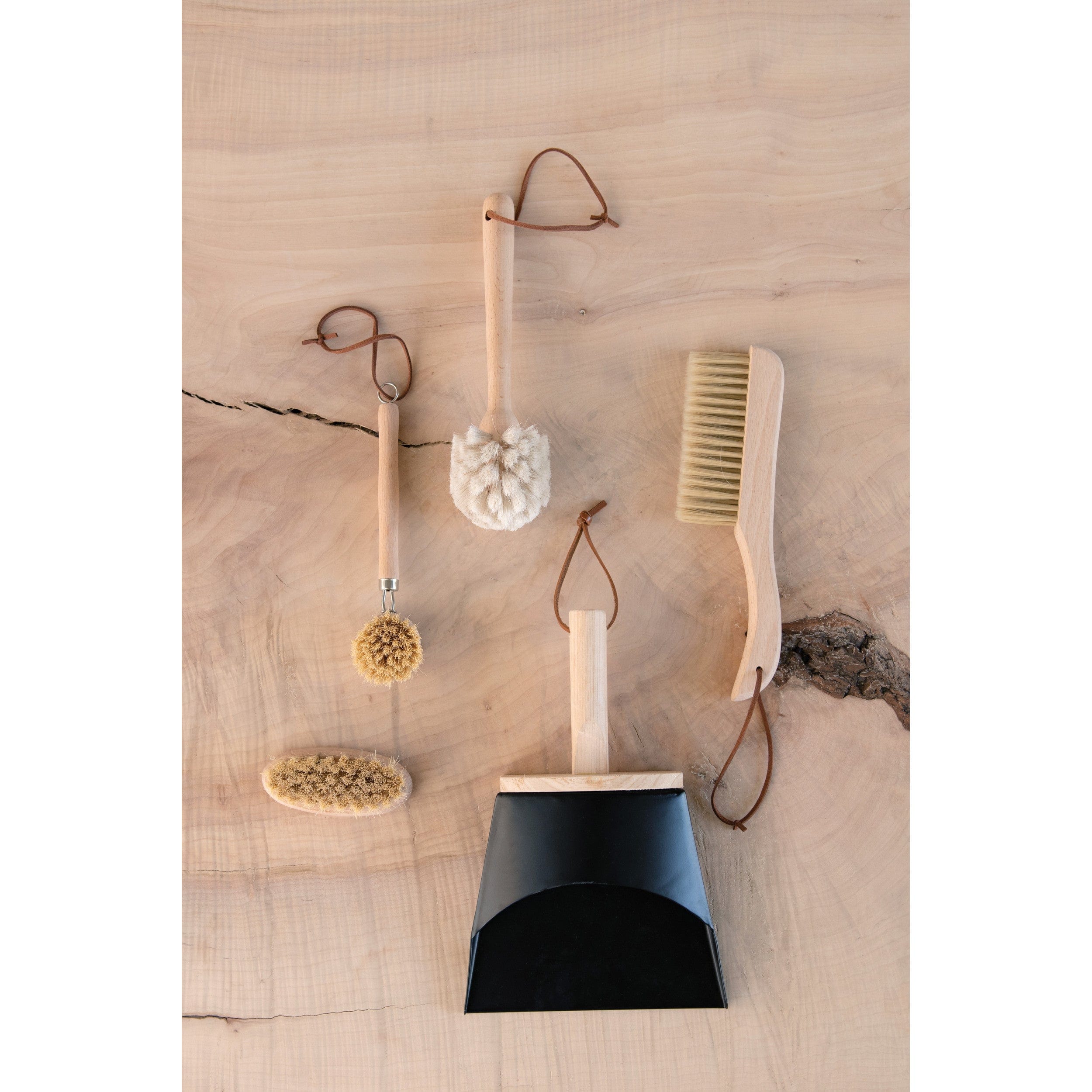 Creative Co-op Creative Co-op Beech Wood Dish Brush - Little Miss Muffin Children & Home