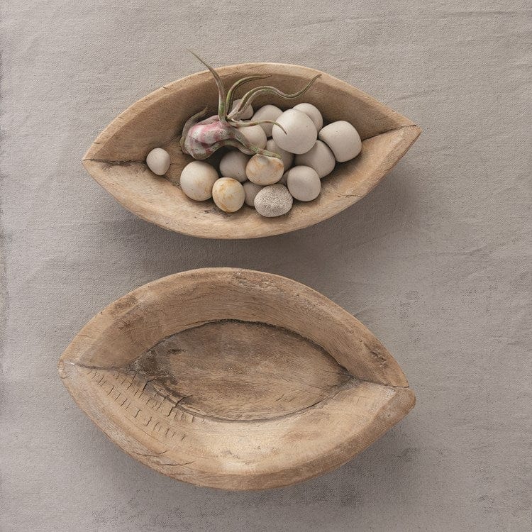 Creative Co-Op Creative Co-op Wooden Bowl - Little Miss Muffin Children & Home