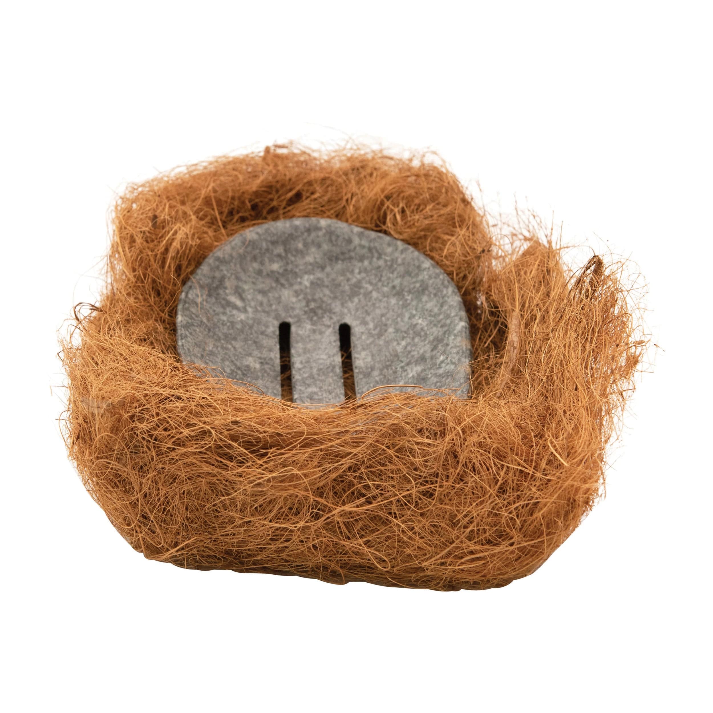 CCO - Creative Co-op Creative Co-op Natural Stone Soap Dish - Little Miss Muffin Children & Home