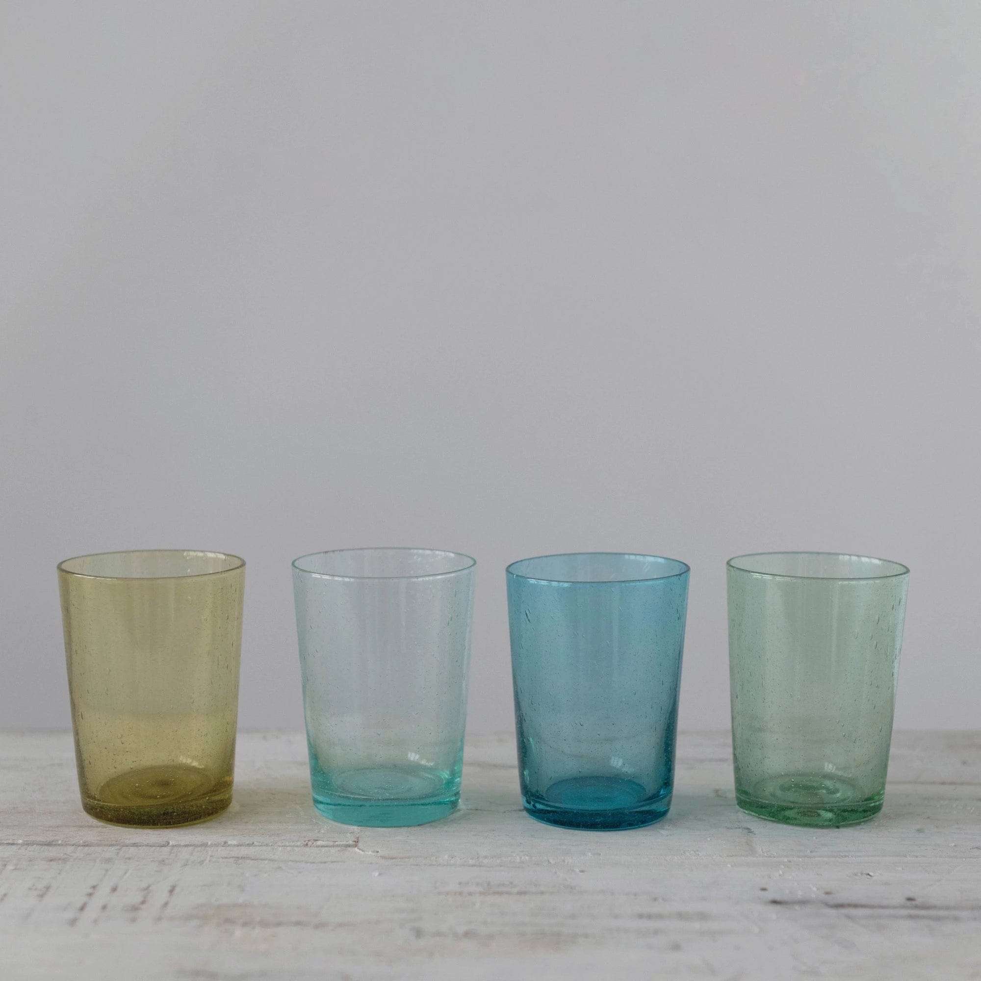 Creative Co-op Creative Co-op Bubble Glass Drinking Glasses - Little Miss Muffin Children & Home