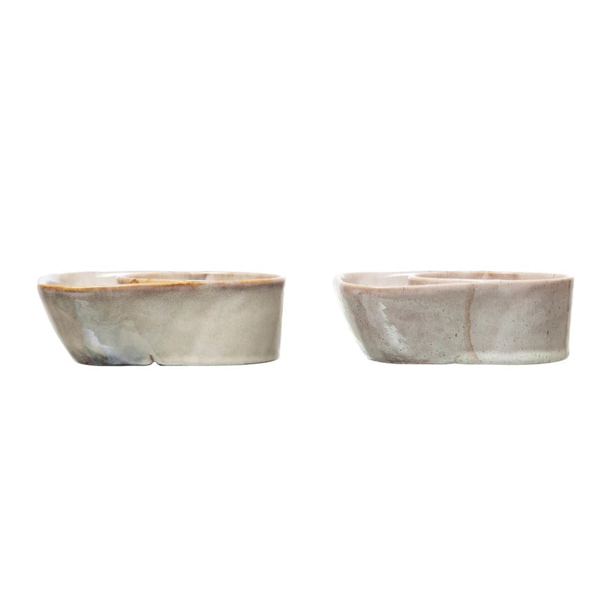 Creative Co-Op Creative Co-Op Stoneware Cracker and Soup Bowl - Little Miss Muffin Children & Home