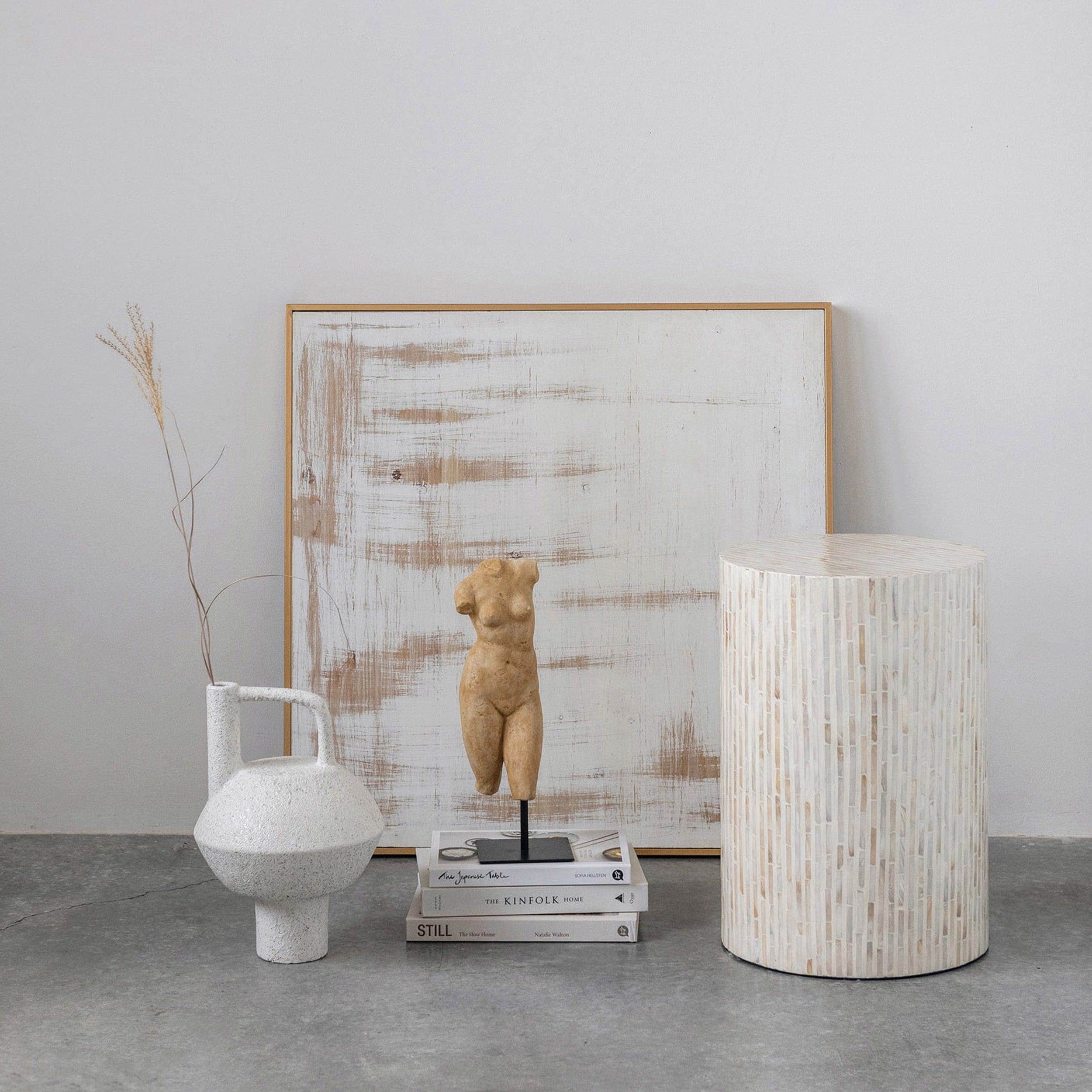 Creative Co-op Creative Co-op Resin Female Body Figure on Metal Stand - Little Miss Muffin Children & Home