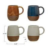 Creative Co-op Creative Co-op Stoneware Mug with Wood Gift Box - Little Miss Muffin Children & Home