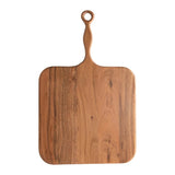 Creative Co-op Creative Co-op Acacia Wood Cheese/Cutting Board with Handle - Little Miss Muffin Children & Home
