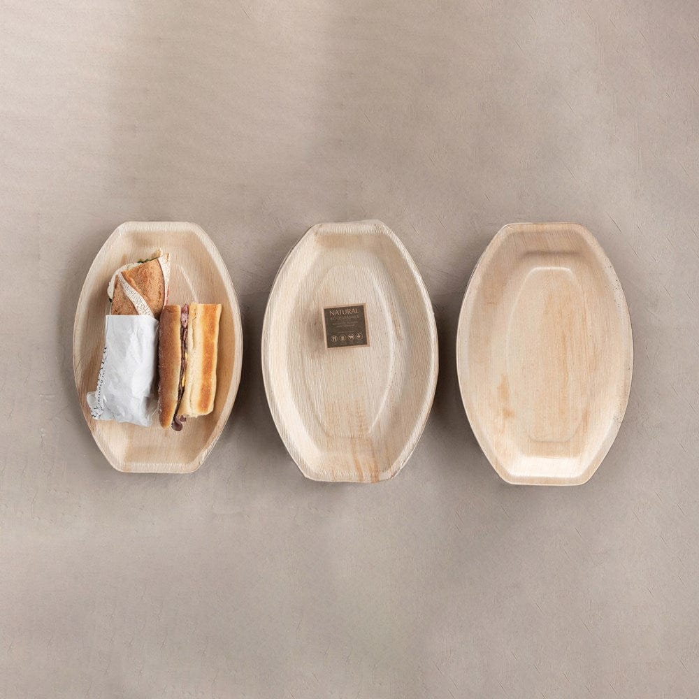 Creative Co-Op Creative Co-op Areca Palm Dinner Plate Set - Little Miss Muffin Children & Home