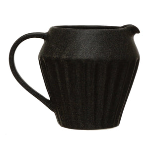 Creative Co-op Creative Co-op Stoneware Glazed Creamer Pitcher - Little Miss Muffin Children & Home