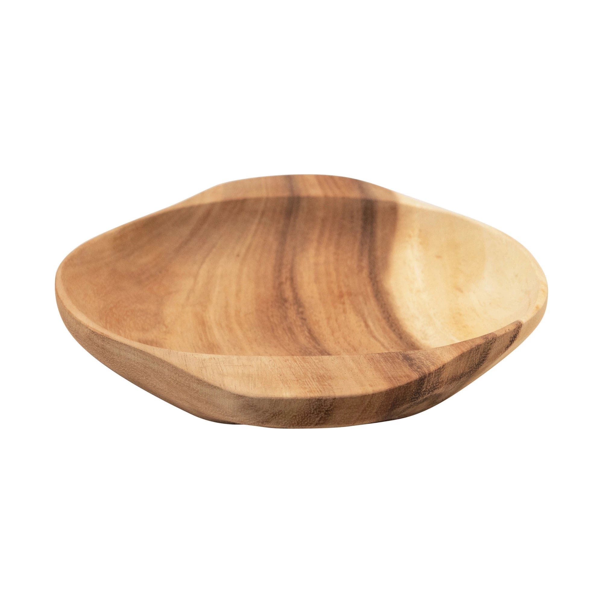 CREATIVE CO-OP Creative Co-op 12"L Acacia Wood Candy Bowl - Little Miss Muffin Children & Home