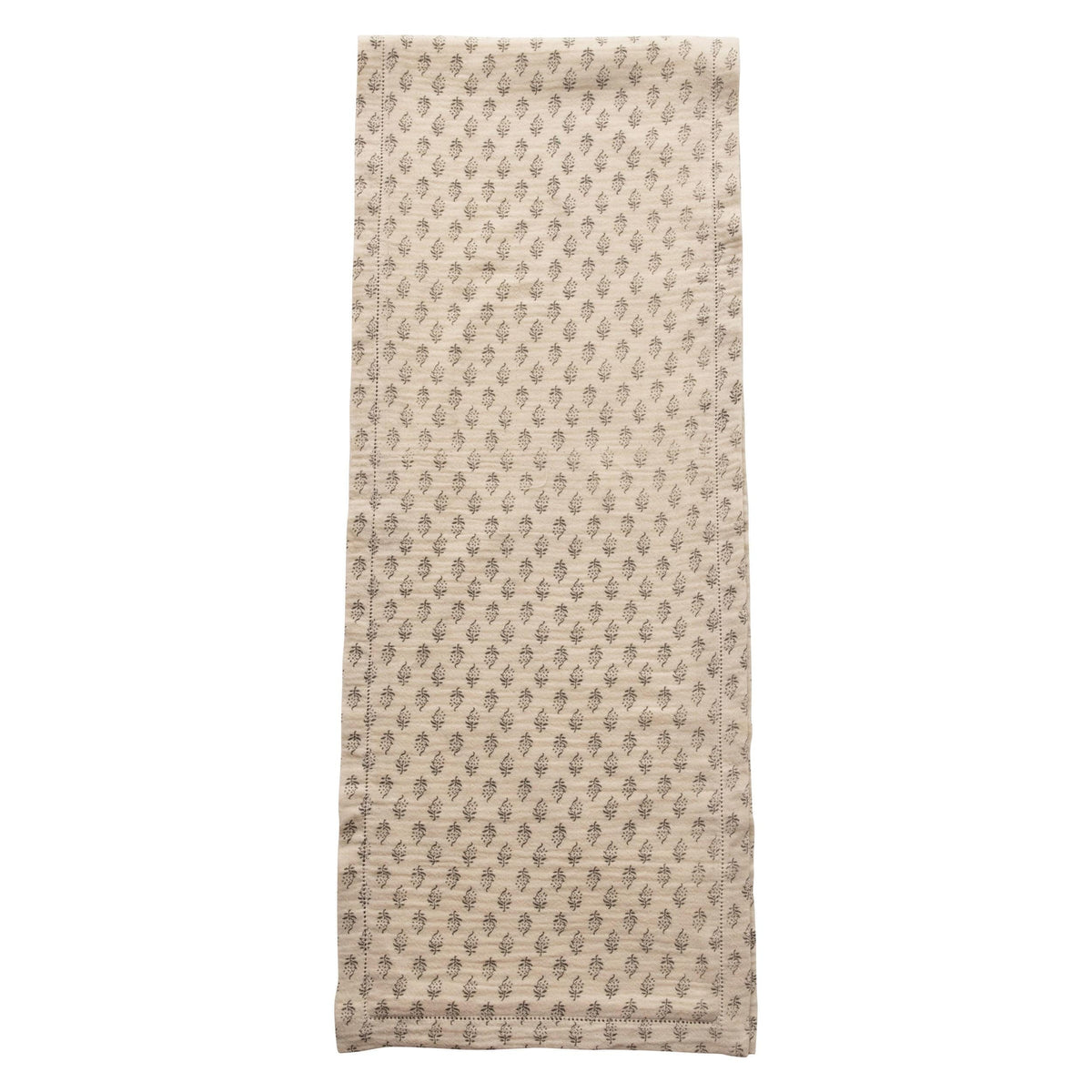 Creative Co-op Creative Co-op Table Runner with Printed Pattern - Little Miss Muffin Children & Home