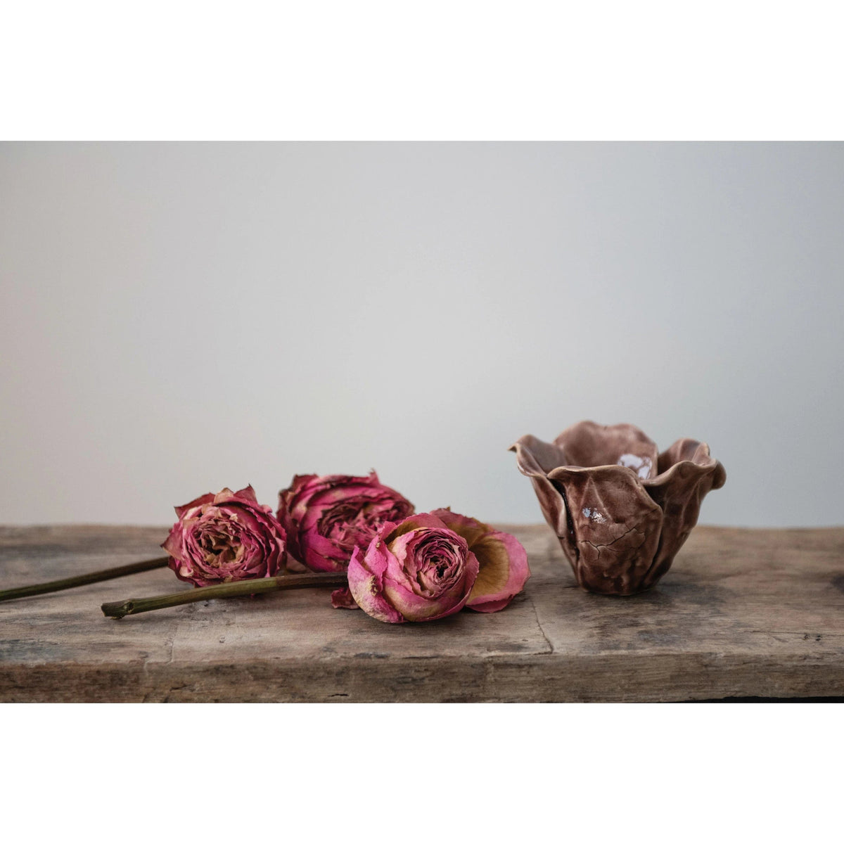 Creative Co-op Creative Co-op Stoneware Flower Decor - Little Miss Muffin Children & Home