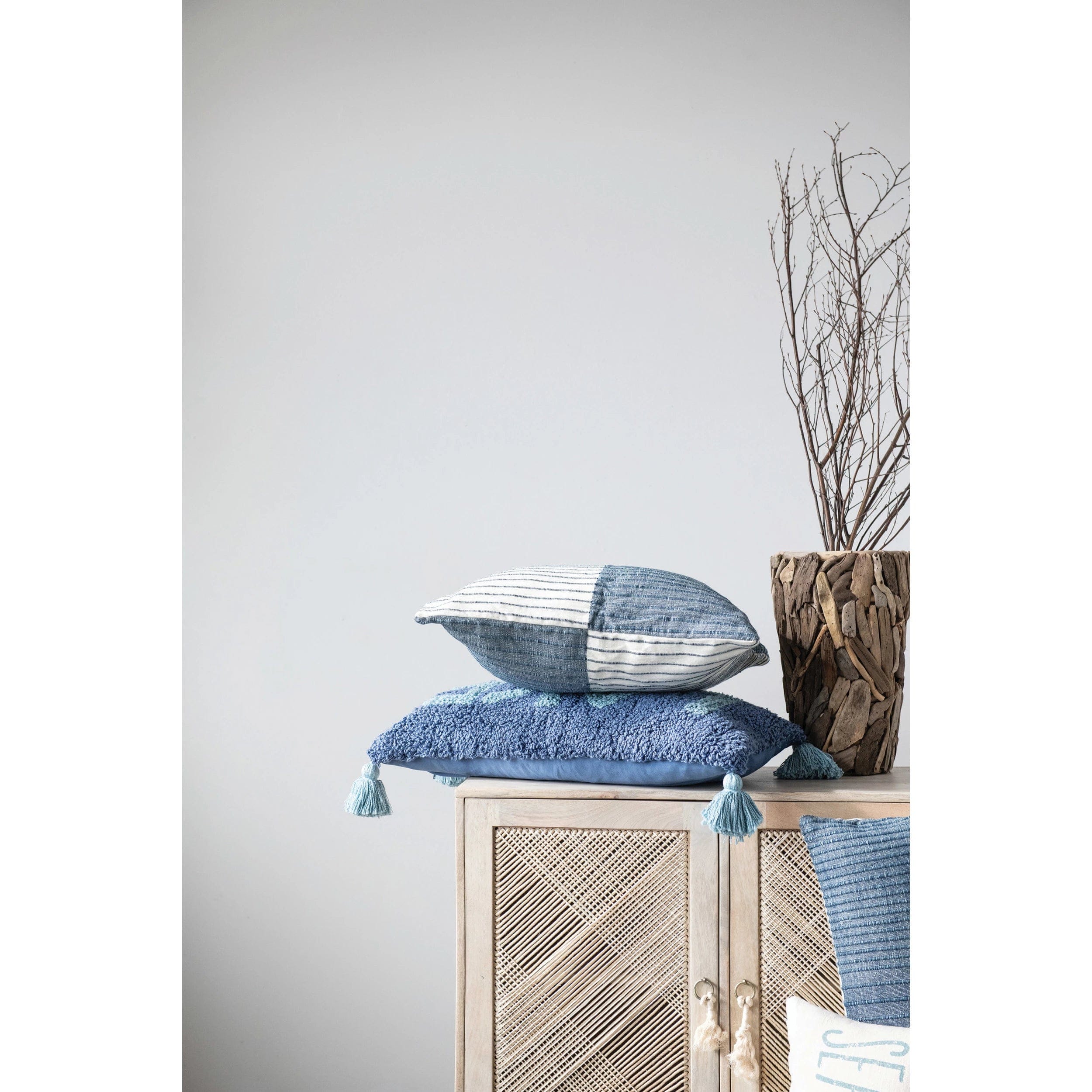 CCO - Creative Co-op Creative Co-op Lake Lumbar Pillow - Little Miss Muffin Children & Home