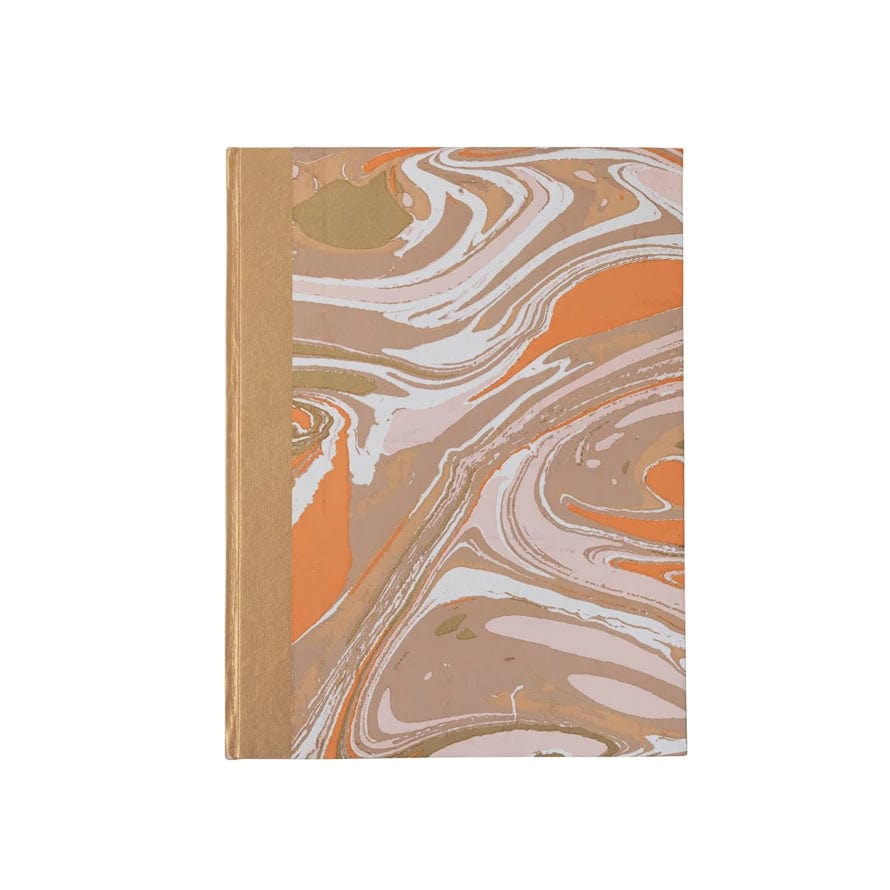 Creative Co-op Creative Co-op Recycled Marbled Paper Notebook - Little Miss Muffin Children & Home