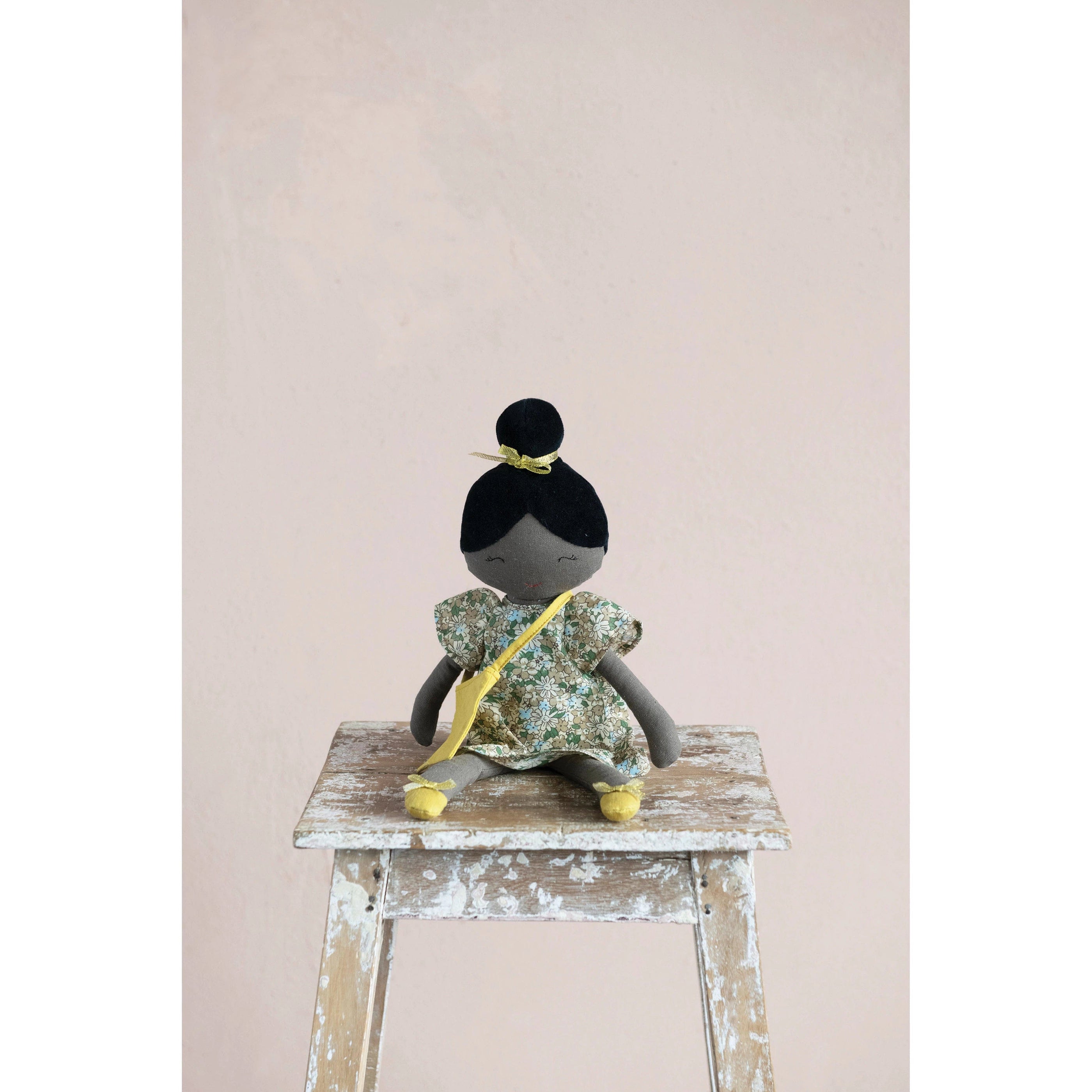 Creative Co-op Creative Co-op Fabric Doll - Little Miss Muffin Children & Home