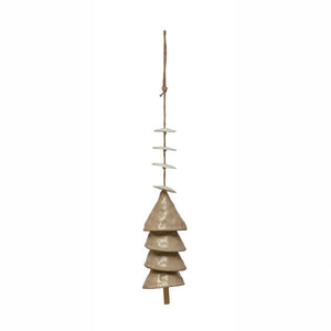 Creative Co-op Creative Co-op Hanging Stoneware Bells - Little Miss Muffin Children & Home