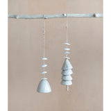 Creative Co-op Creative Co-op Hanging Stoneware Bells - Little Miss Muffin Children & Home