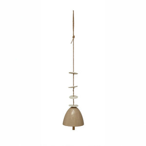 Creative Co-op Creative Co-op Hanging StonewareBell - Little Miss Muffin Children & Home