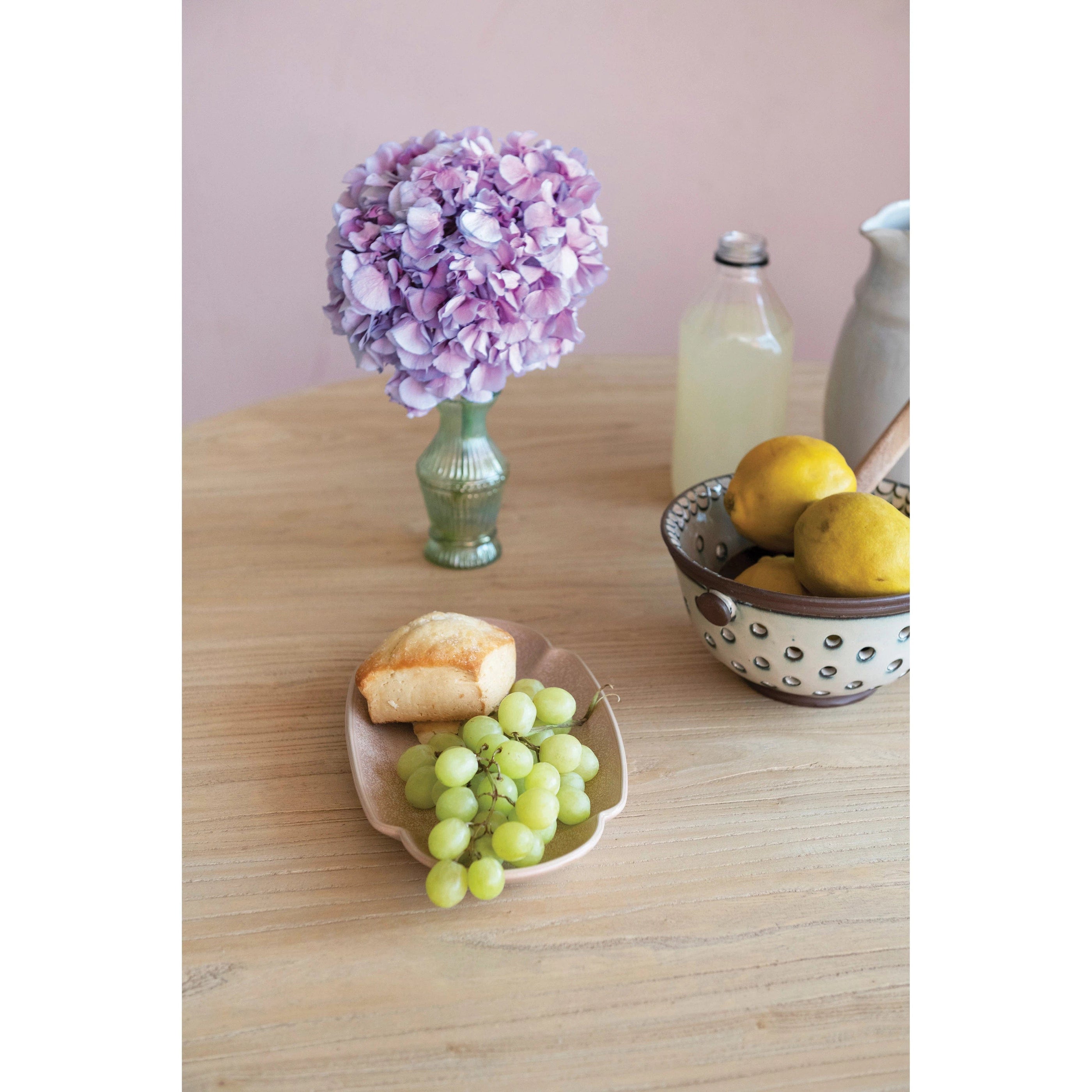 Creative Co-op Creative Co-op Stoneware Colander with Edge Detail - Little Miss Muffin Children & Home