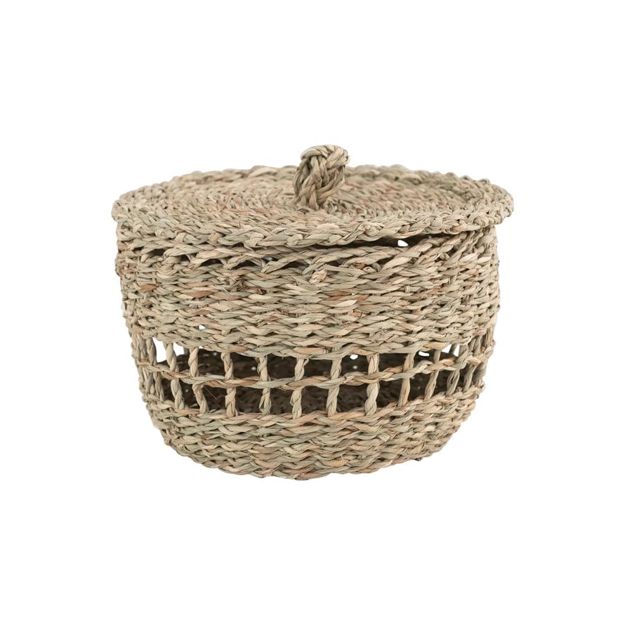 Creative Co-op Creative Co-op Seagrass Basket - Little Miss Muffin Children & Home
