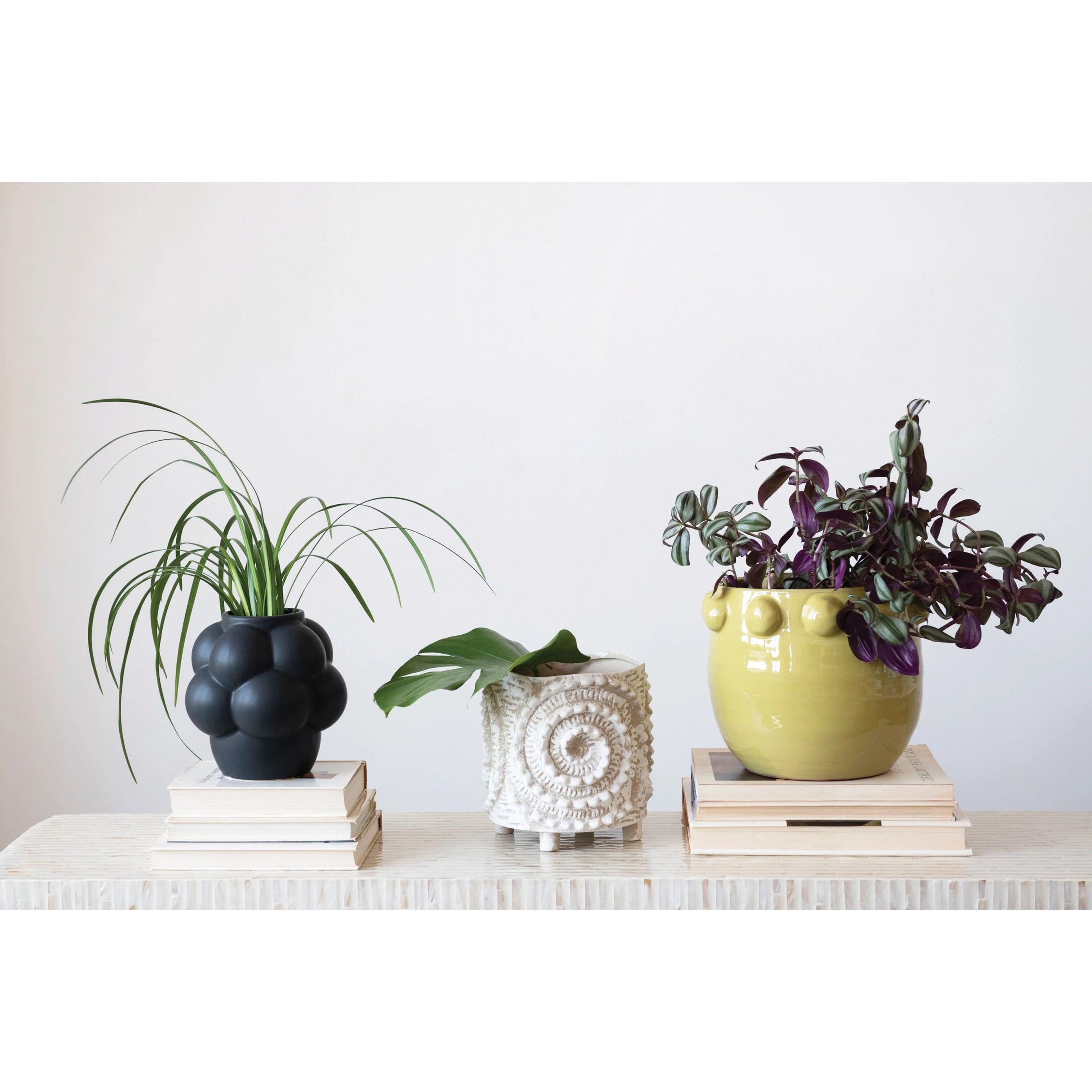 Creative Co-op Creative Co-op Terra-cotta Planter with Dots - Little Miss Muffin Children & Home