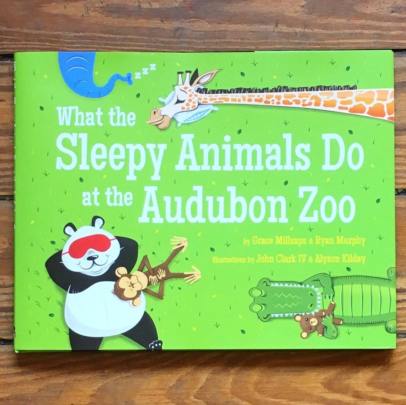 Looziana Book Company - What the Sleepy Animals Do at the Audubon Zoo - Little Miss Muffin Children & Home