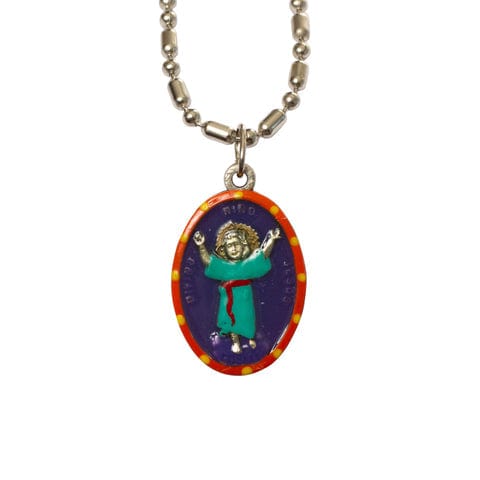 Saints For Sinners Saints For Sinners Divino Nino Hand Painted Medal - Little Miss Muffin Children & Home