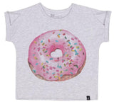 Deux Par Deux - Girl's Donut TShirt - Little Miss Muffin Children & Home