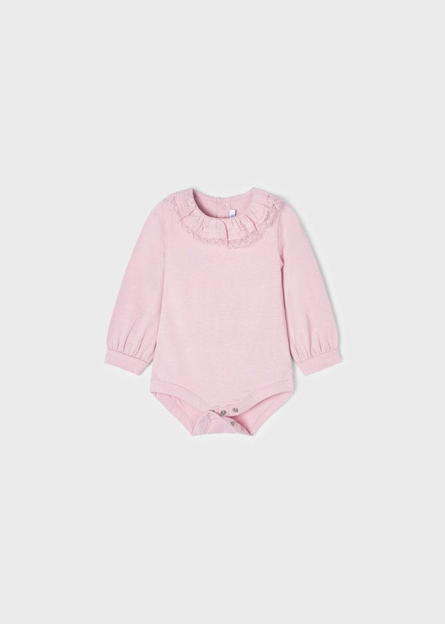 Mayoral Mayoral Long Sleeve Ruffle Bodysuit - Little Miss Muffin Children & Home