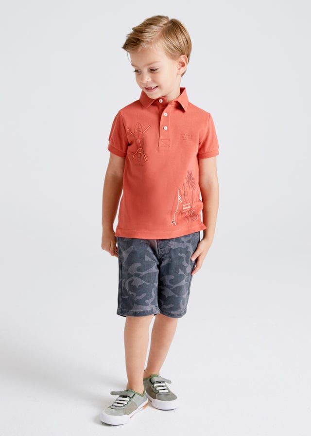 Mayoral Mayoral Denim Camo Shorts - Little Miss Muffin Children & Home