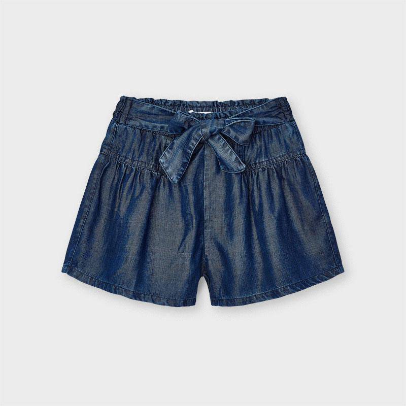Mayoral - Mayoral Girl's Loose Denim Shorts - Little Miss Muffin Children & Home