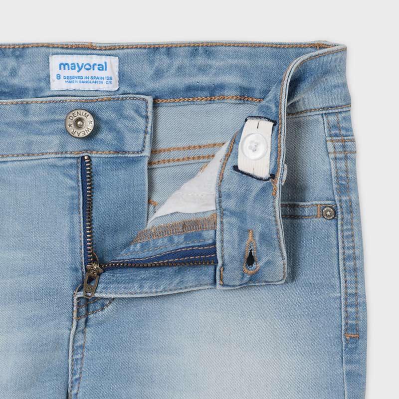 Mayoral Mayoral Girl's Ecofriends Denim Shorts - Little Miss Muffin Children & Home