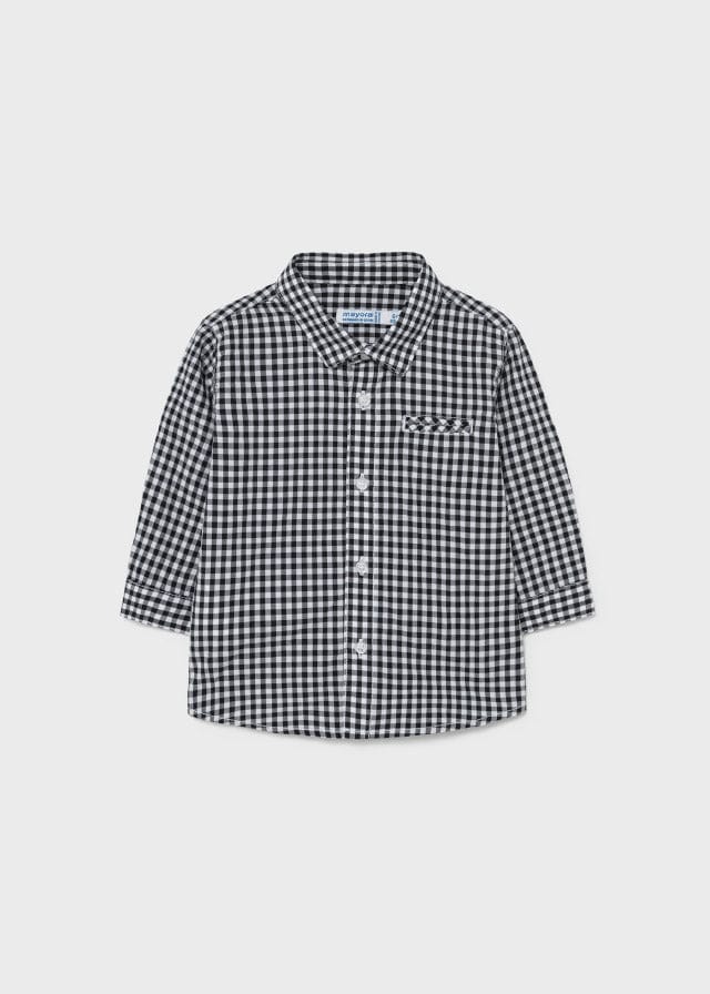 Mayoral Mayoral Long Sleeve Plaid Shirt - Little Miss Muffin Children & Home