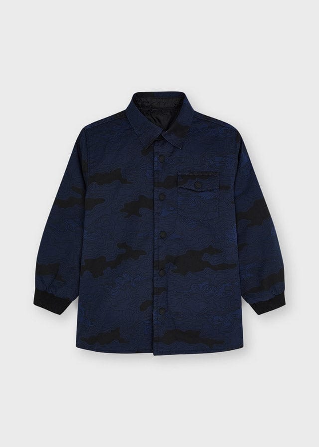 Mayoral Mayoral Reversible Button Up Shirt - Little Miss Muffin Children & Home