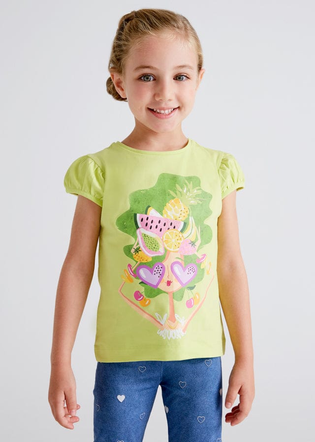 Mayoral Mayoral 3.047 SS PRINT T-SHIRT - Little Miss Muffin Children & Home