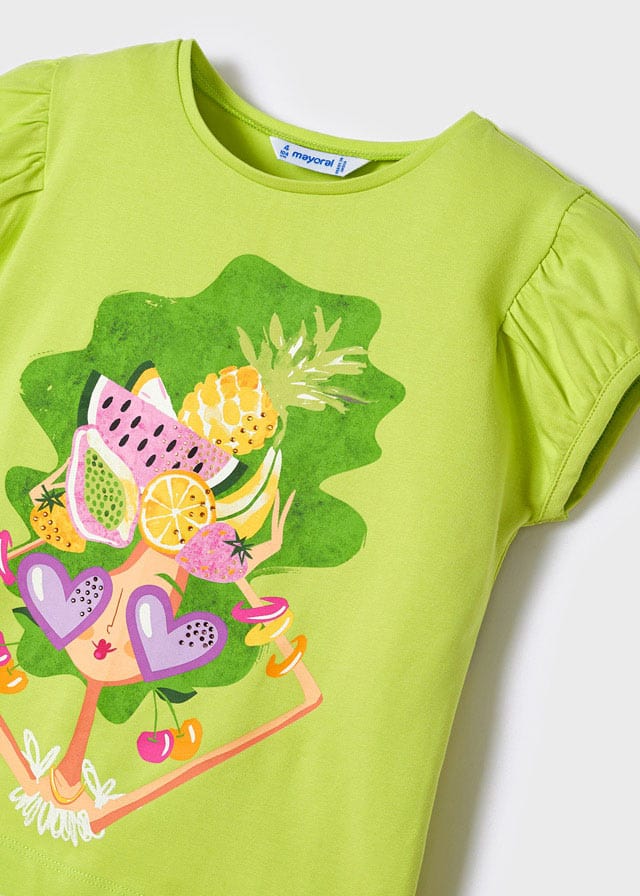 Mayoral Mayoral 3.047 SS PRINT T-SHIRT - Little Miss Muffin Children & Home